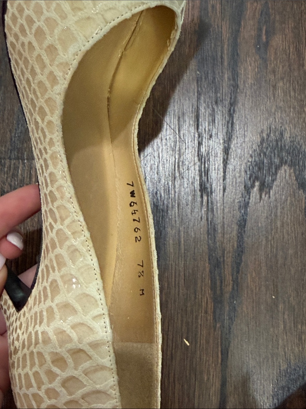Stuart Weitzman Snake Skin Pumps - Picture 6 of 7